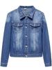 Plus Size Women's Denim Jacket: 2026 Spring/Autumn Slimming, Versatile, Loose Fit Short Top