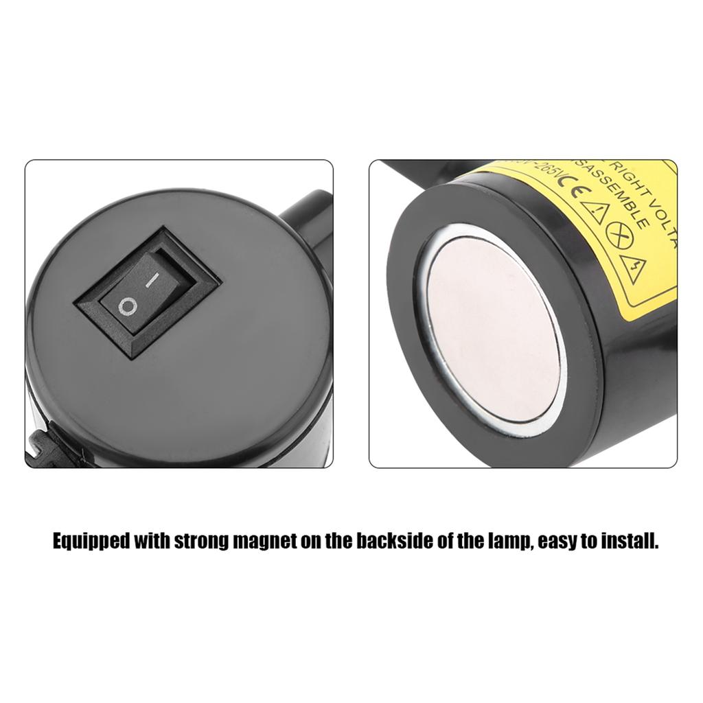 6W COB Sewing Working Light Adjustable Magnetic Base Sewing Machine Lamp 110-265V Sewing LED Lamp Sewing LED Light Sewing Light