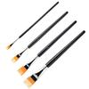 4-Pack Professional Paintbrush Set for Watercolor Oil Digital Painting - Landscape Leaf Art Brushes for Artists & Students