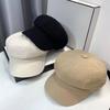 High-rise Style Octagonal Women Berets Winter Accessories Retro Newsboy Hat Soft Fabric Visors Cap Female Wear