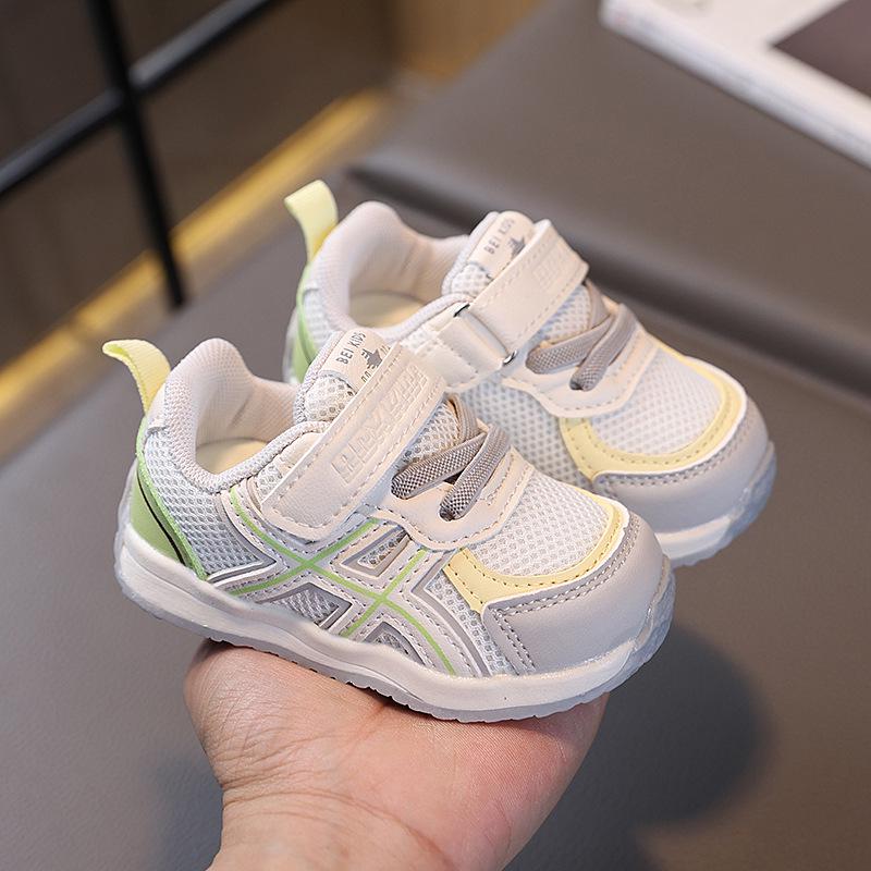 

Children s 2026 Spring Unisex Breathable Sports Shoes - Korean Style Fashionable Casual Cute Sneakers Size 17-21 (Set of 5 pairs) сірий колір