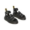 Dr. Martens Clarissa II Quad Punk Style Thick Sole Roman Fashion Sandals Women Sandals Black 27572001
