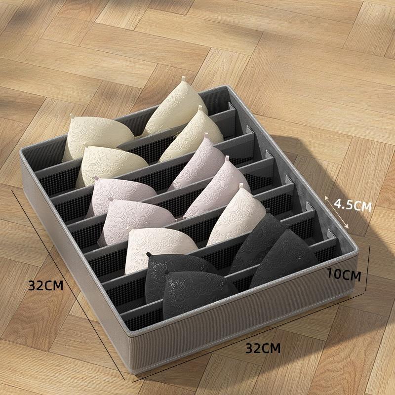 Cabinet Underwear Storage Box Sock Clothes Organizer Storage Closet Organizer Fabric Drawer Panties Bra Underpants Storage Box 1pc