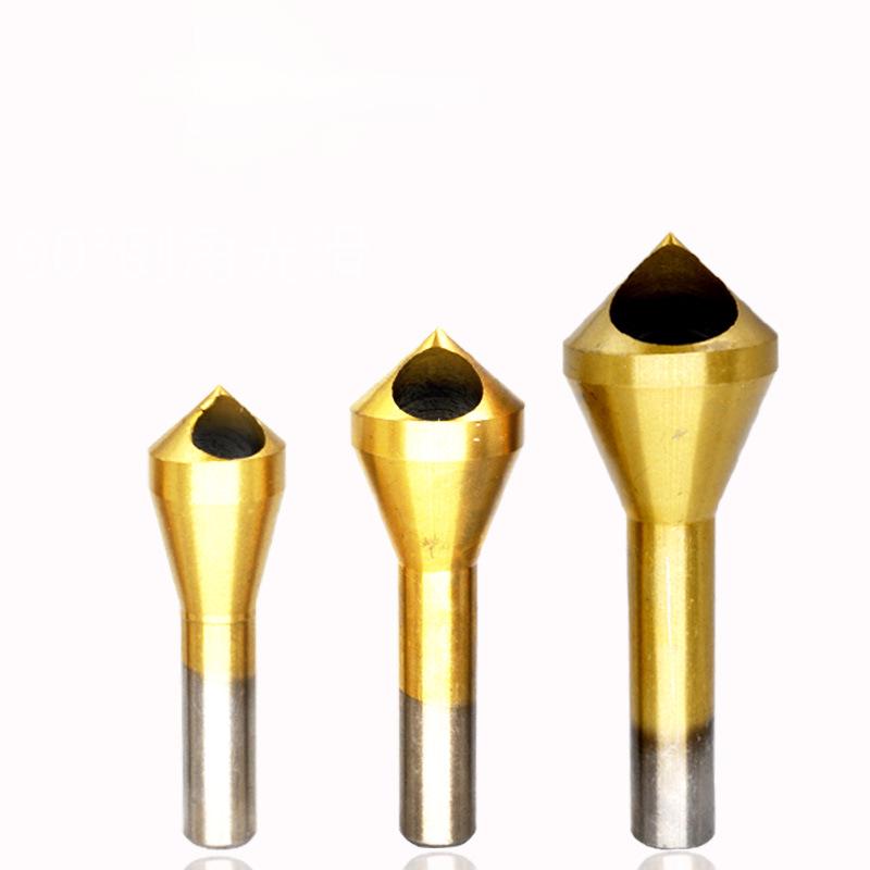 90° Chamfer and Deburring Drill for Countersinking and Hole Enlarging
