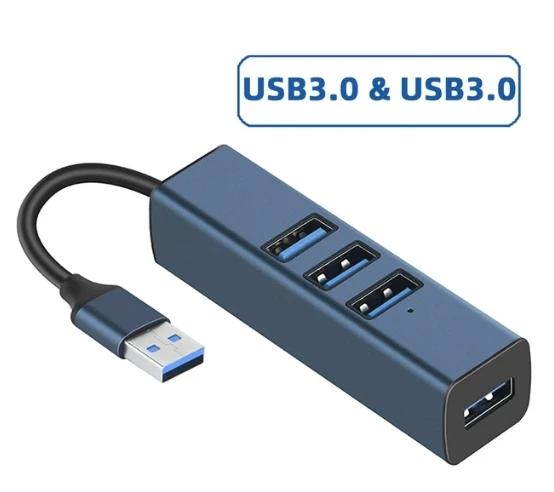 

USB TypeC Ethernet USB to RJ45 Hub 100M Ethernet Adapter Network Card with USB3.0 2.0 Hub Driver Free For Laptop