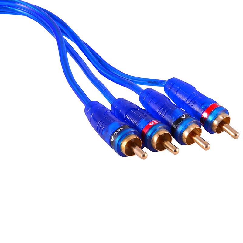 4 Channel Rca Audio Noise Filter Suppressor Ground Loop Isolator Car Stereo 50W
