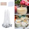 165Pcs Pre Waxed Candle Wicks Set Pure Cotton Core Soy Oil Wax Core Woven Candle Wicks  Soy Wax