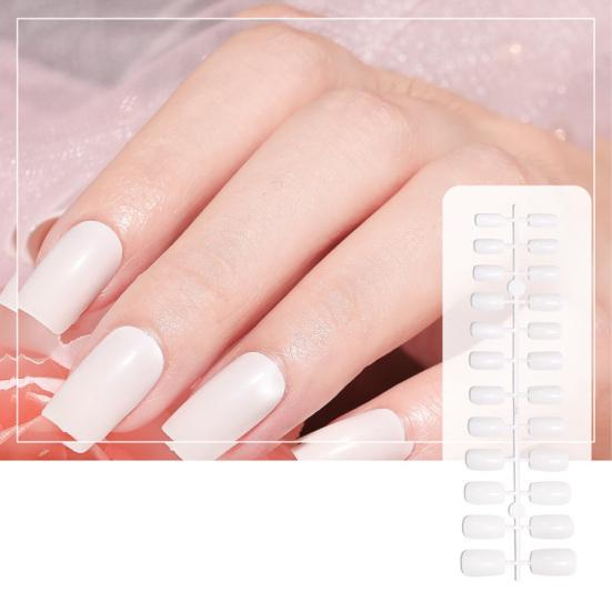 Jednobarevné kreativní záplaty na nehty Dekor Odnímatelné