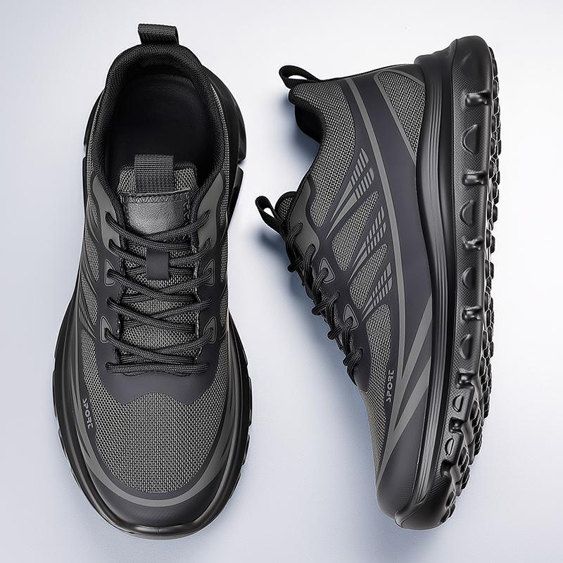Men's Thick-Soled Breathable Sports and Casual Shoes Non-Slip Shock-Absorbing Outdoor Hiking Shoes