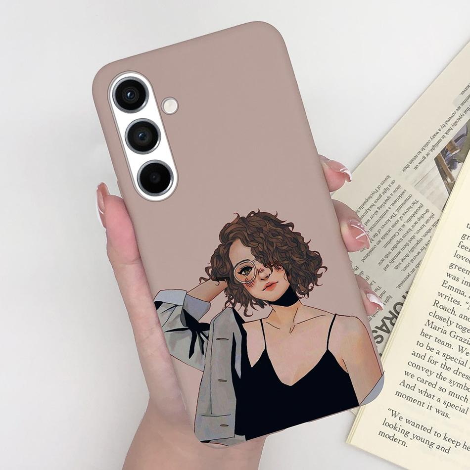 Für Samsung A54 5G Hülle Niedliche Weiche Silikon TPU Rückseite Für Samsung GalaxyA54 A 54 Handyhülle auf SamsungA54 Coque Bumper Funda