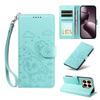 For Xiaomi 15T Case RFID Blocking Imprinted Dog Pattern PU Leather Phone Cover with Wrist Strap