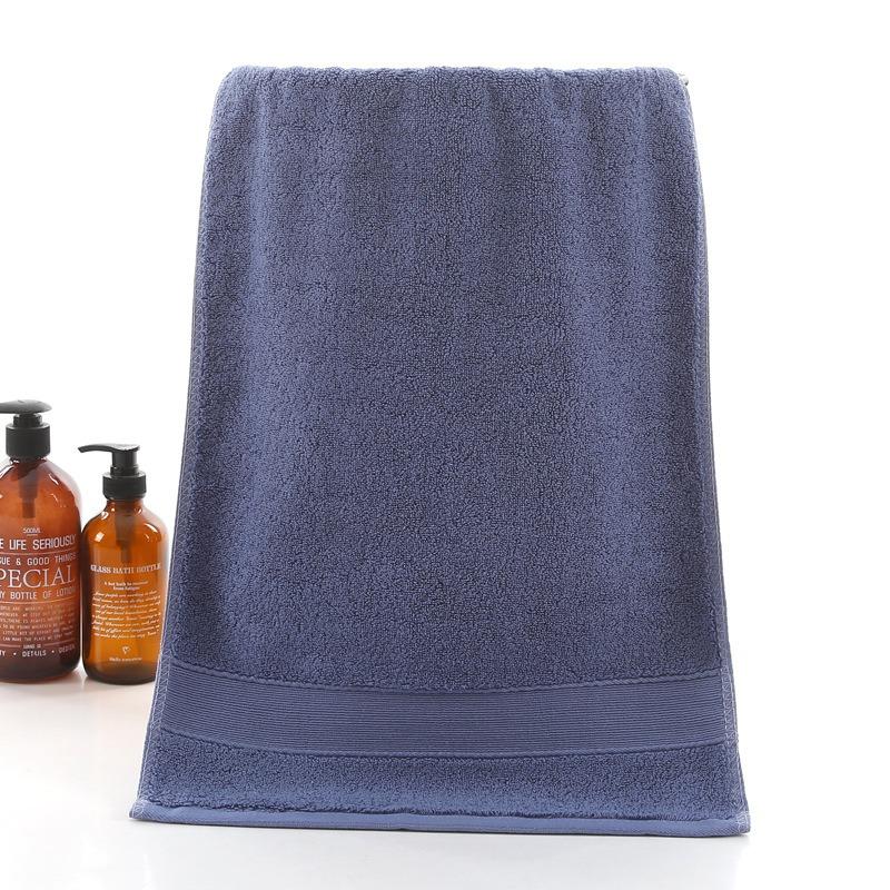 1PC pure cotton towel thickened cotton bath towel pure cotton