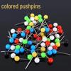 Colored Pearl Pushpins & Fishing Line Set with Fixing Accessories
