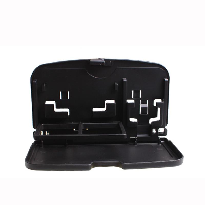 Stabiles, zusammenklappbares Essenstablett, zusammenklappbarer Esszimmer-Getränkehalter, universeller Autositz, Rückenlehne, Tisch, Palette, Auto, Verstauen