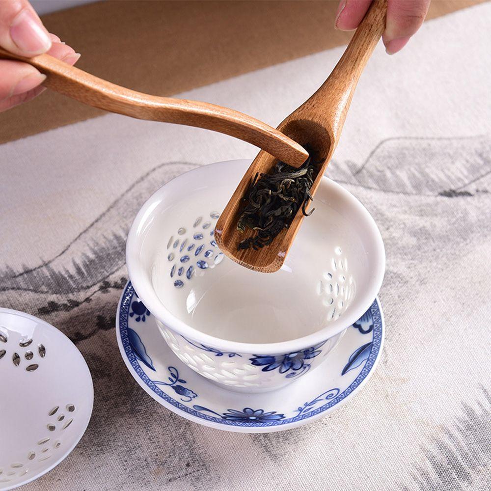 Tea Ceremony Natural Strainer Needle Tong Tube Tea Utensils Tea Tweezer Clip Teaspoons Teaware
