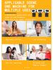 PC Webcam with Microphone, 2K/4K Streaming, USB, Full HD Autofocus, Driver-Free, Ideal for Online Classes