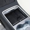 Car Central Armrest Storage Box for 2023 Tesla Model 3 Center Console Flocking Trunk Organizer Containers Car
