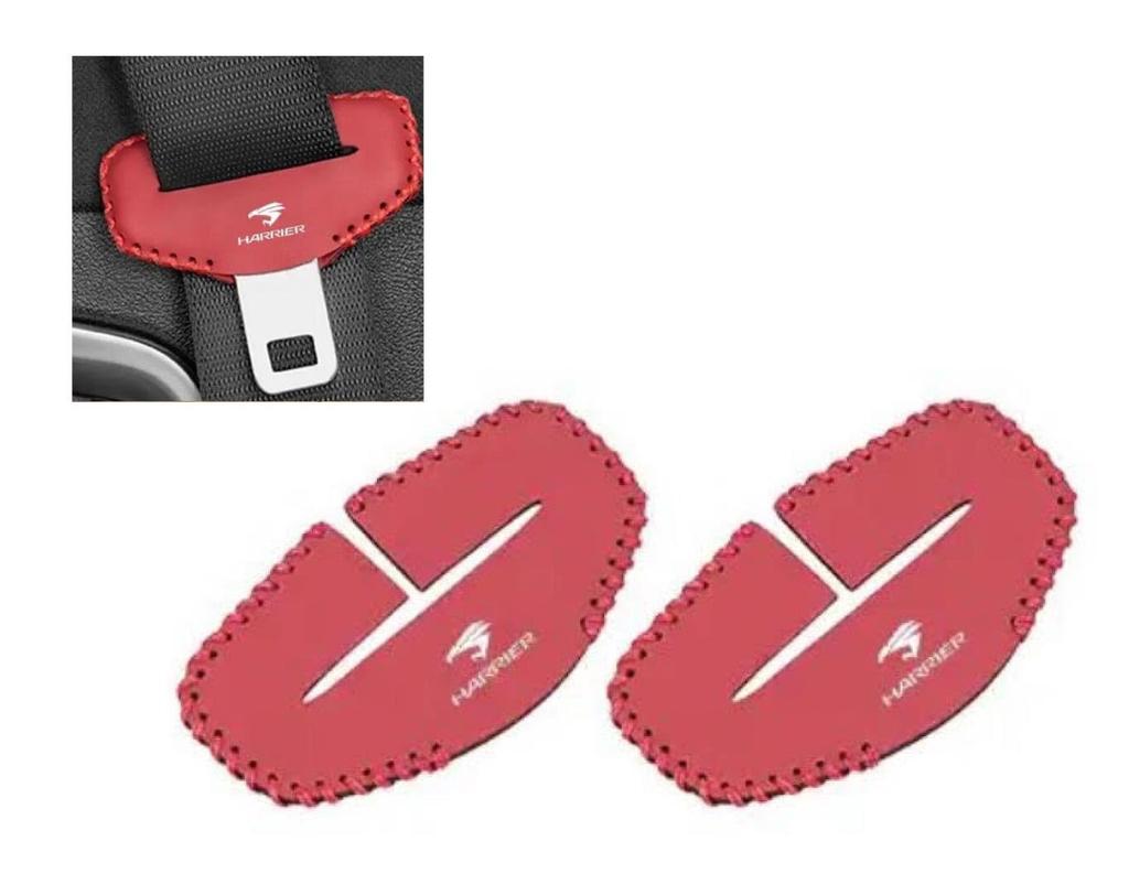 Car Seat Belt Cover Leather Seat Belt Cover for Toyota Harrier Harrier Accessories Buckle