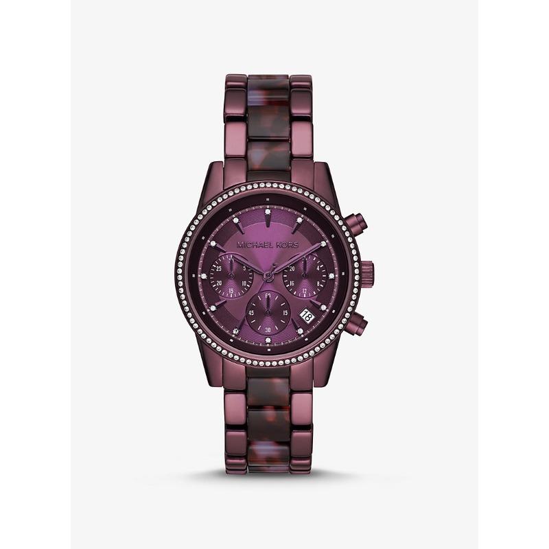 Часы Michael Kors Bryant с паве, лавандового тона, MK6720 лавандовый