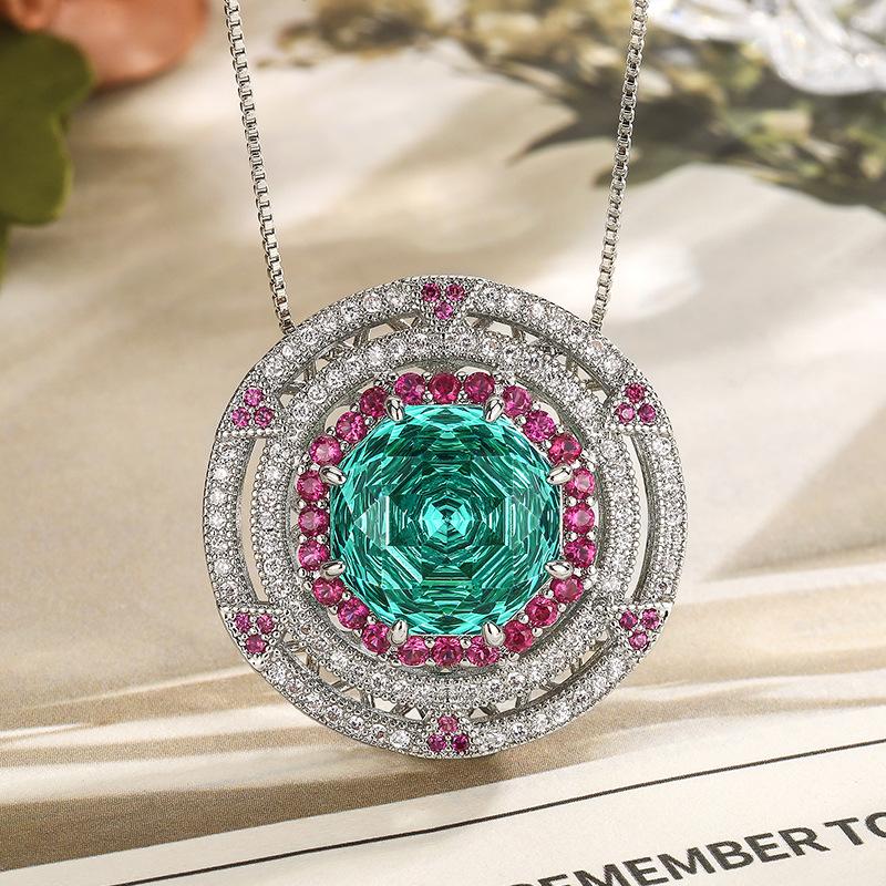 

Jewelry Set Necklace Bracelet Rose Chappala Green Fashion Versatile