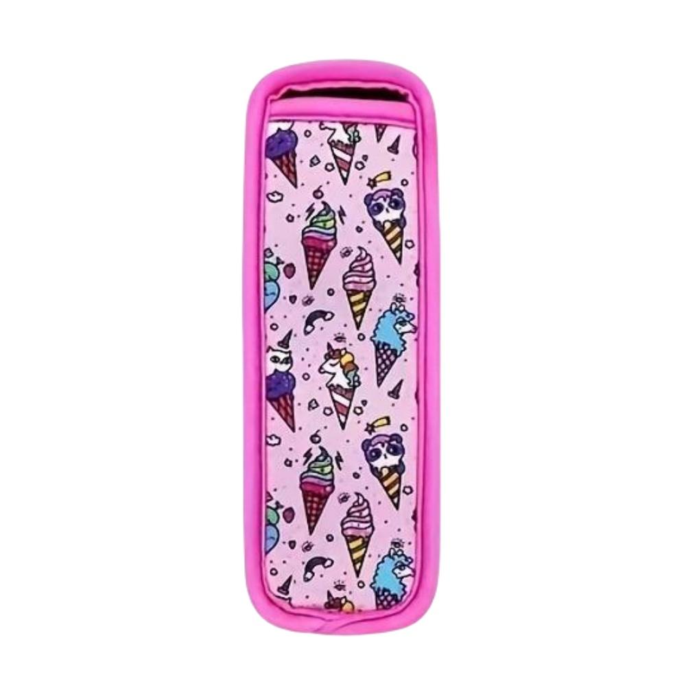 Popsicle Holders Bags Ice Pop Sleeves Neoprene Insulation Cover For Yogurt Tubes Freezer Juice Bars Colorful Insulator Sleeves