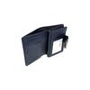 Coach Corner Zip 13 Snap Storage Leather Card Holder Wallet Medium Women's Night Blue