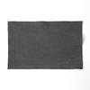 Cotton Quilted Overstitch Table Mat (Charcoal)