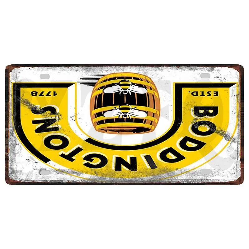 Belgian Beer Metal Sign 6x12 Inch Duvel Jupiler Zot Plate For Wall Home Restaurant Craft Decor 30X15CM DC-1636A