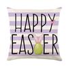 Cartoon Black and White Check Rabbit Print Pillow Cover Home Living Room Cushion Cover Pillow Cover