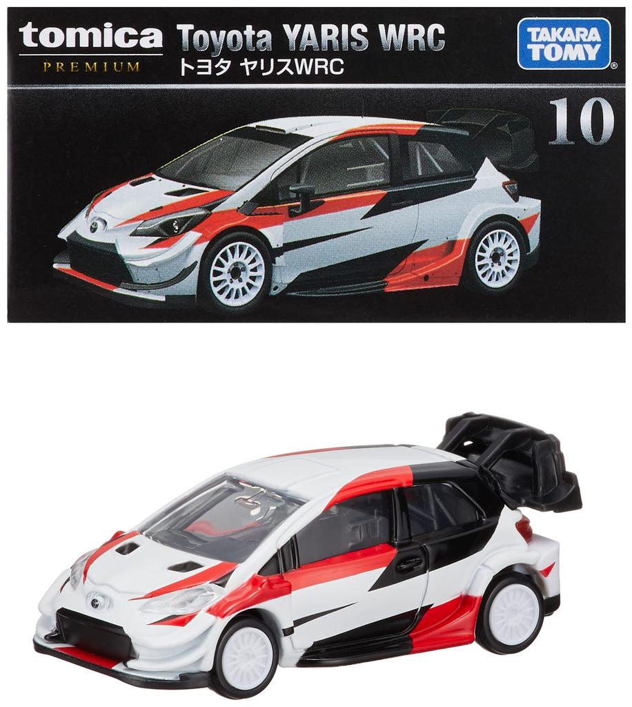Takara Tomy Tomica Premium 10 Toyota Yaris WRC Mini Car Toy Ages 6+