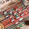 12 Rolls Vintage Christmas Washi Tape Set 4 Sizes Decorative Scrapbooking Santa Claus Tape Decorative Masking Adhesive Tapes