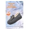 Winter Cloth Shoes, Women's Cotton Shoes with Thick Velvet Insulation, Flat Bottom Anti Slip Cotton Boots