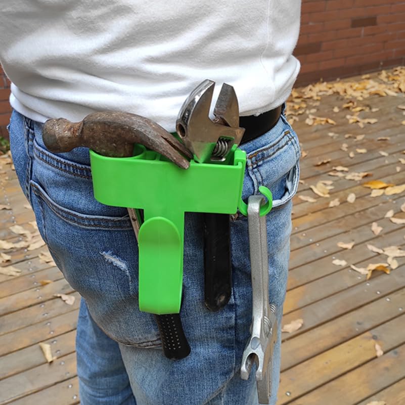 Ibasenice Waist Tool Tool Whisking Tool Drill Tool Waist Pouch with Rack and Hanger Storage Rack, Carpenter's Belt, Tool, Electrician's Belt, Pouch,