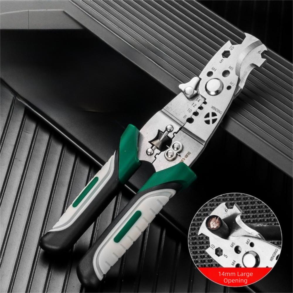 Multi-function Wire Cutting Pliers Metal Crimpper Electricians Hand Tools  Wireman Maintenance Tool