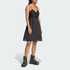 Adidas Originals Lace Dress Casual Sleeveless Bodycon Sports Dress Women Dress Black IX6966