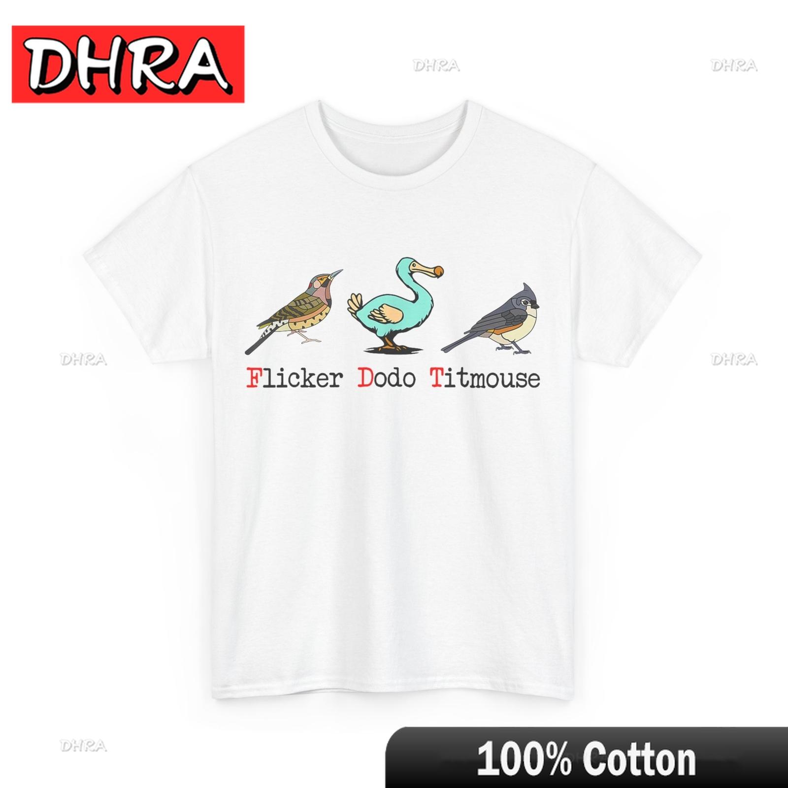 

Flicker Dodo Titmouse Bird Lover TShirt Funny Stylish Trendy Tshirts Cool Edgy Fresh Shirt Short Sleeve for GiftsBack To School 4XL