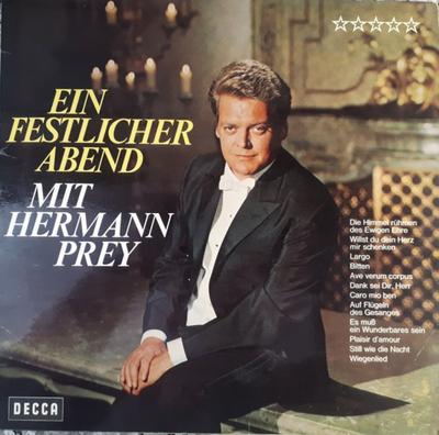 LP Record HERMANN PREY - Ein Festlicher Abend Mit Hermann Pr SLK16480P Decca Germany Classical Used