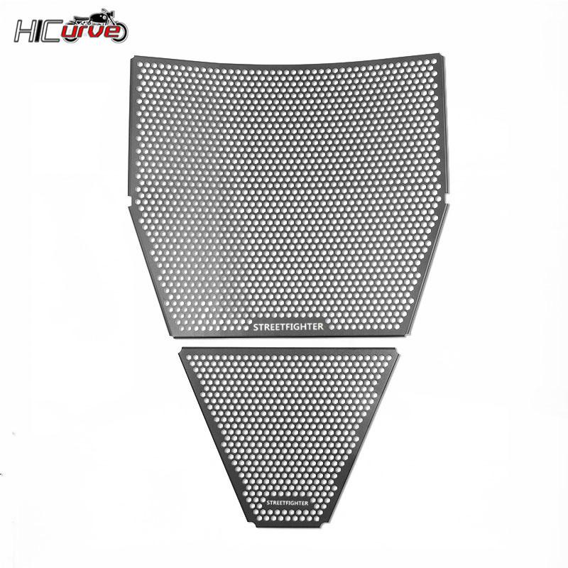 For Ducati Panigale V4 V4S 2018-2023 Streetfighter V4 Motorcycle Accessories Radiator Grill Guard Cover Protector