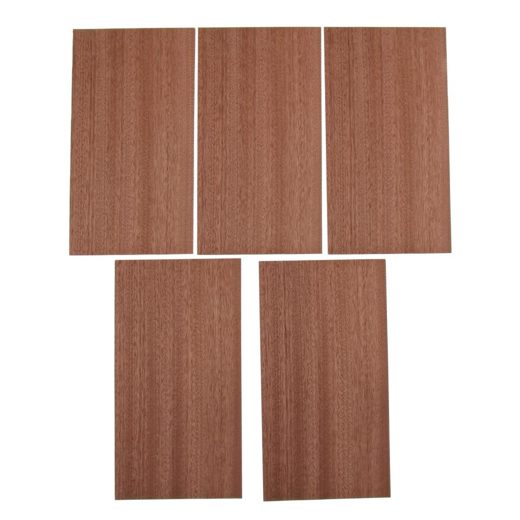 Guitar Headplate Veneer Wood Sheet DIY Parts for Luthier Guitar Repair and Custom Accessories Kit