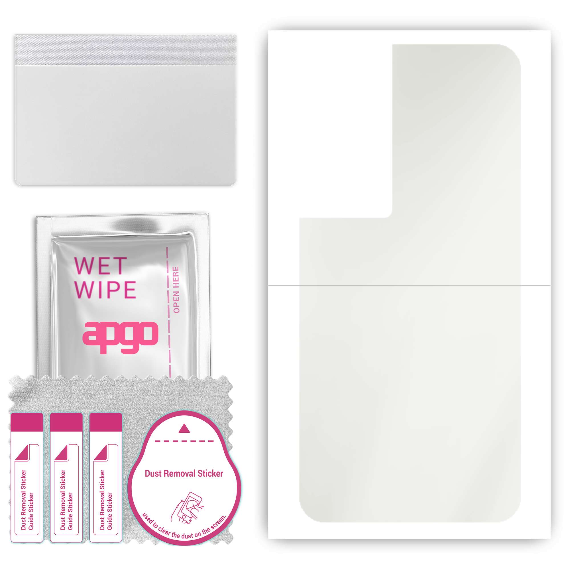 

apgo MATTE Protective Skin Sticker для тильної сторони, сумісний із папером TCL 40 NXT, обгортковою плівкою, гідрогелевою плівкою, гнучким, м’яким ТПУ з позиціонуючим шаром e