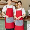 High-End Waterproof Canvas Apron with Custom Logo for Women - Perfect for Coffee Shops, Milk Tea, and Catering