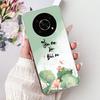 Silicone Case For Honor Magic 4 5 6 Lite Cover Popular Flower Butterfly Soft Slim TPU Back Cover For Honor Magic6 Lite Protector