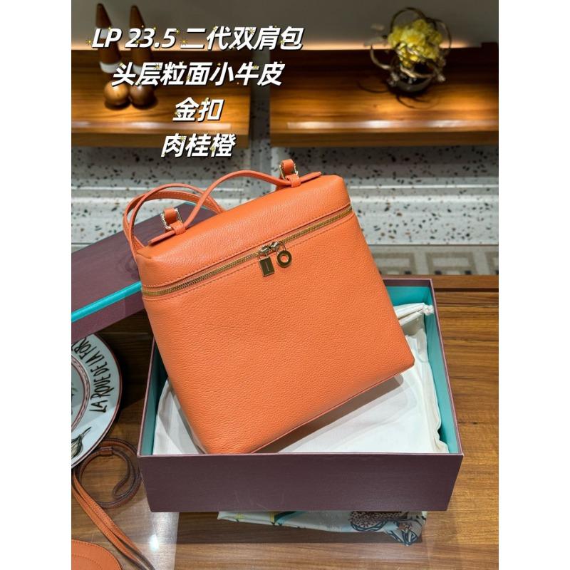 First layer cowhide granular lunch box bag schoolbag shoulder messenger bag versatile tide