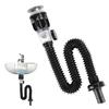 Universal Sink Drain Pipe Set Retractable Deodorant Sewer Drainage Water Hose Bathroom Kitchen Wash Basin Drainer Accessories