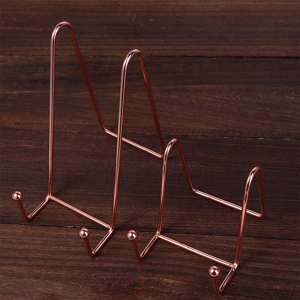 Art Bowl Home Decoration Photo Plate Pedestal Holder Dish Rack Picture Frame Stand Display Stand