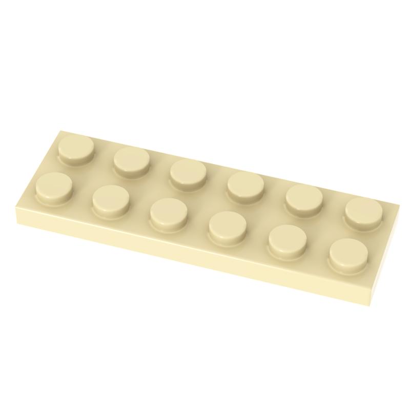 

[Funbrick] 20&50&100PCS Plate 2x6 3795 Compatible with Famous Brand Building Block Classic Building Blcok Toys MOC DIY 20PCS дубильная кора