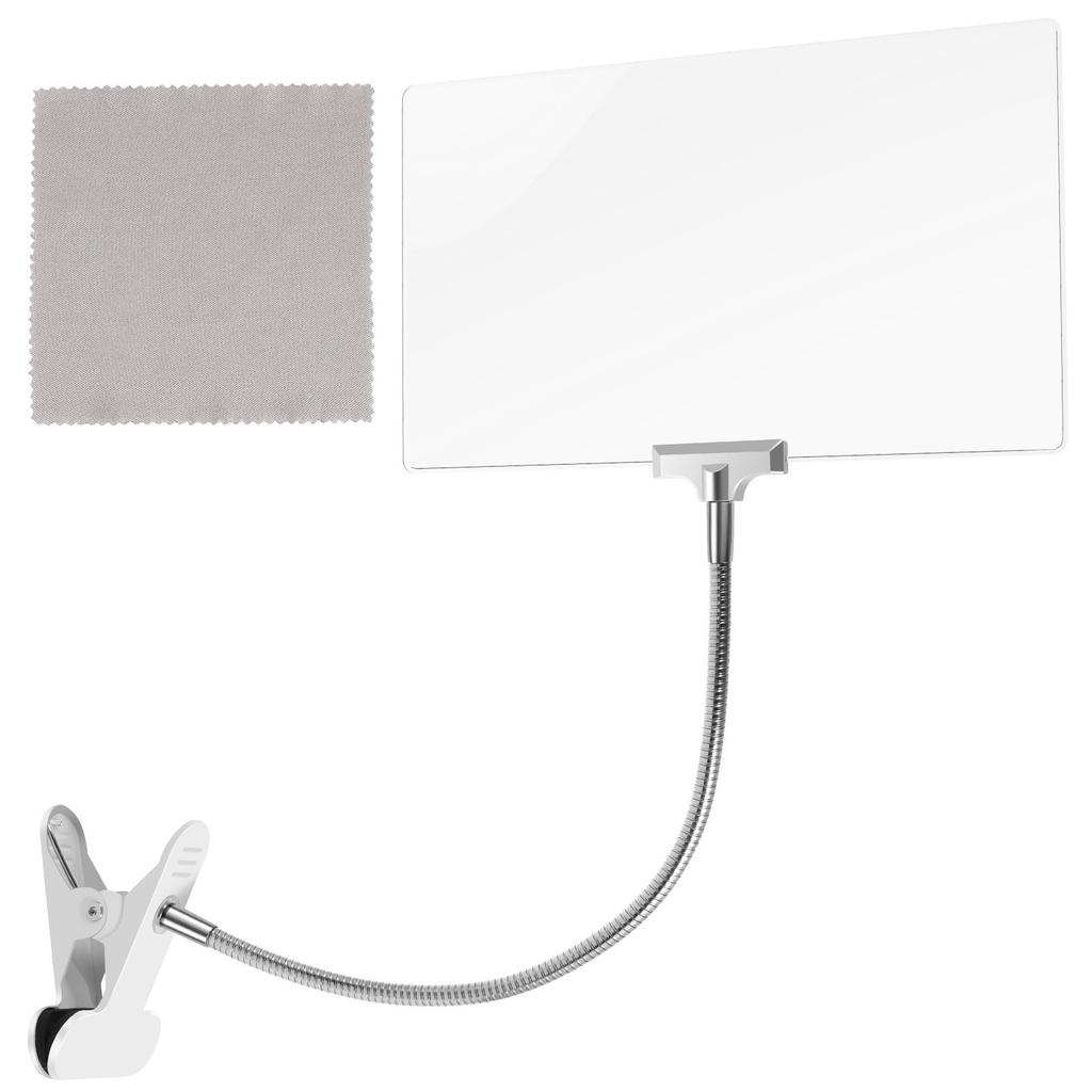 4X Magnifying Glass with Clamp 360 Degree Flexible Neck Magnifier Multipurpose Book Page Magnifying Glass for Reading Nail Art