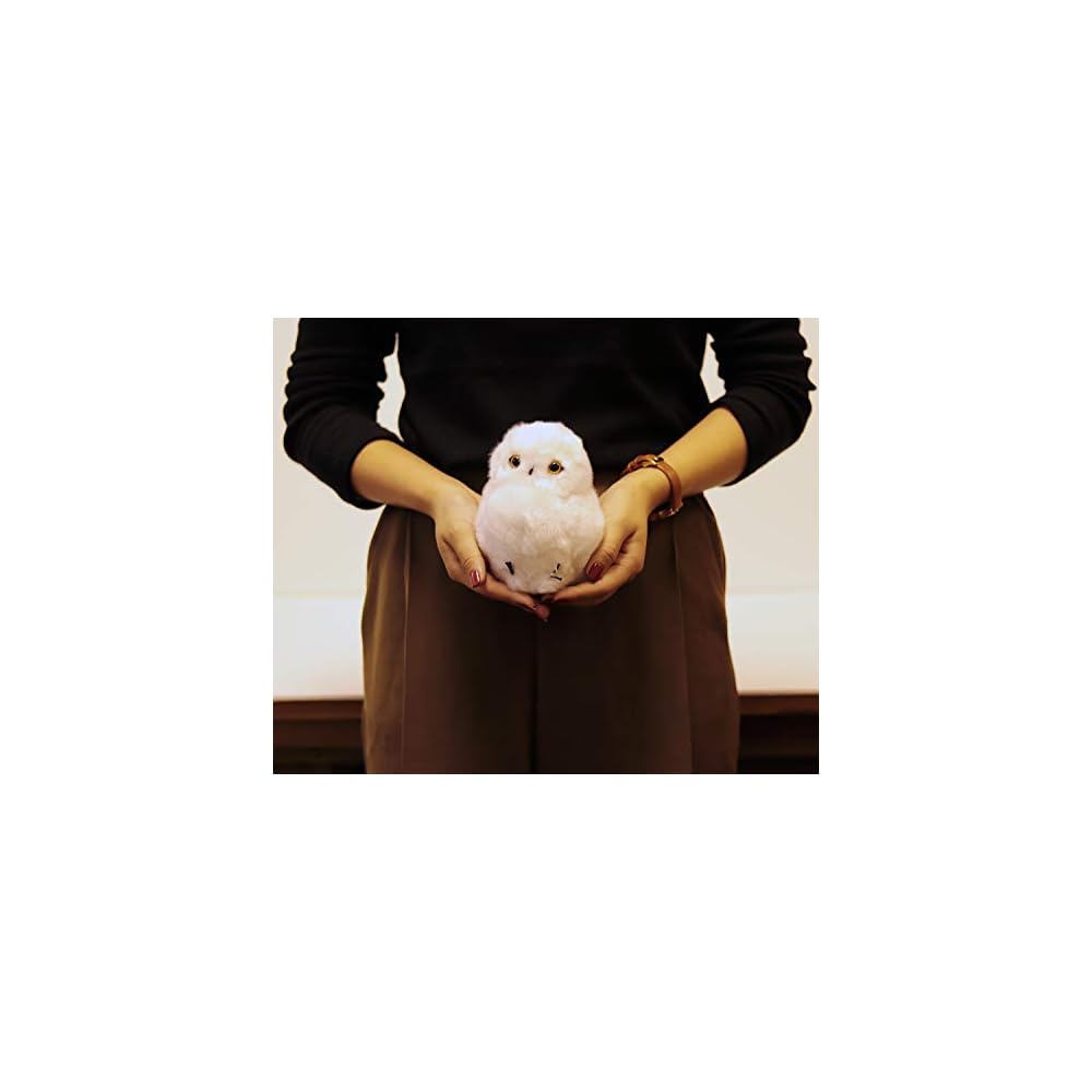 Yoshitoku White Owl Decorative Figurine Handcrafted Ceramic Home Decor 15cm