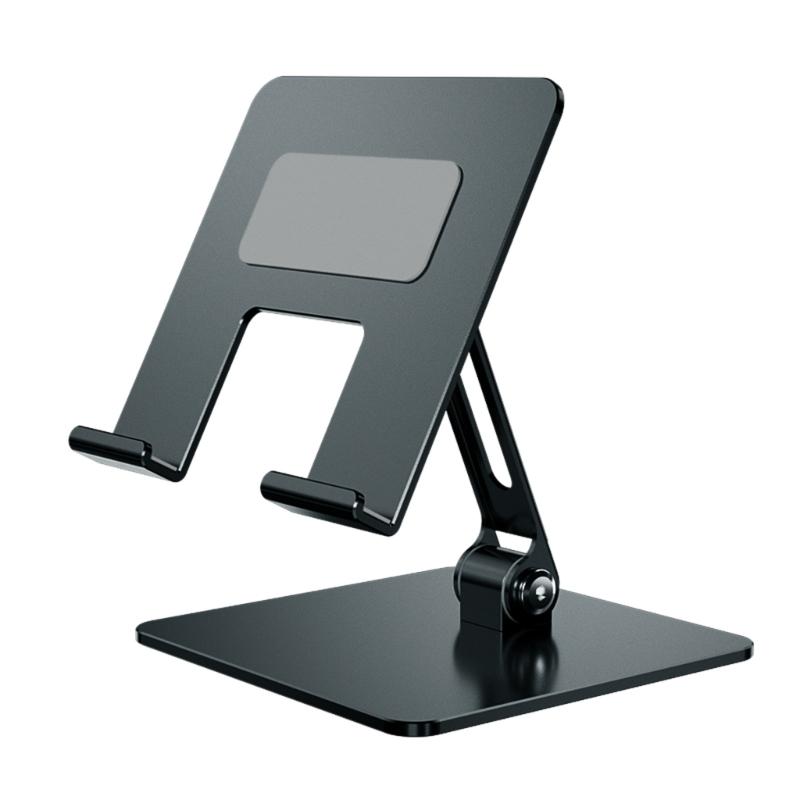 

Laptop Stand Risers for Desk Ergonomic Foldable Computer Stand Adjustable Height for Collaborative Work Easy Storage сірий колір