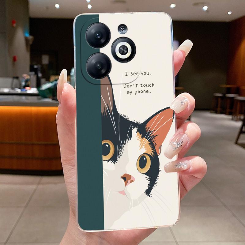 Casing For Techno Spark Go 2024 Luxury Cute Cool Boys Girls Transparent TPU Soft Bumper Cover Tecno Spark Go 2024 BG6 Phone Case